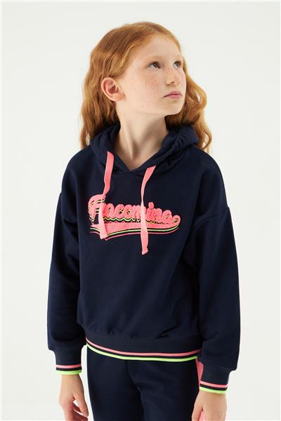 Fracomina Kız Çocuk Lacivert Sweatshirt
