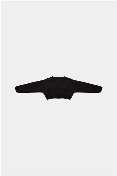 Fracomina Kız Çocuk Siyah Sweatshirt