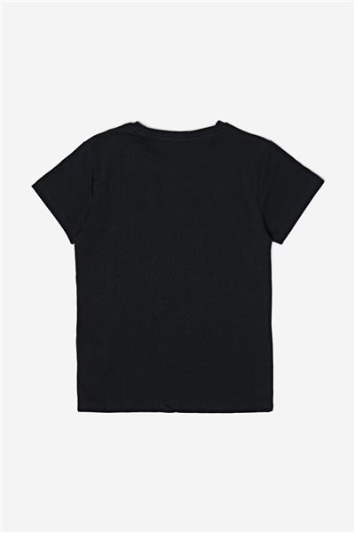 Fracomina Kız Çocuk Siyah T-Shirt