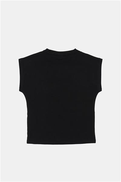 Fracomina Kız Çocuk Siyah T-Shirt