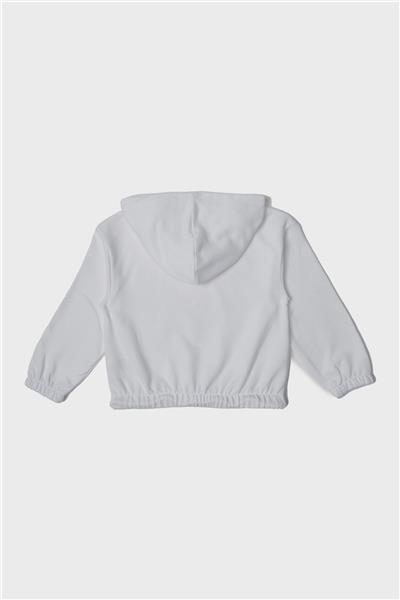 Gaudi Kız Çocuk Beyaz Sweatshirt