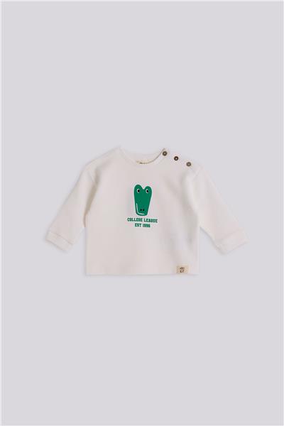 Gb Baby Basic Erkek Bebek Ekru Eşofman TakımıGb Baby Basic Erkek Bebek Ekru Eşofman Takımı