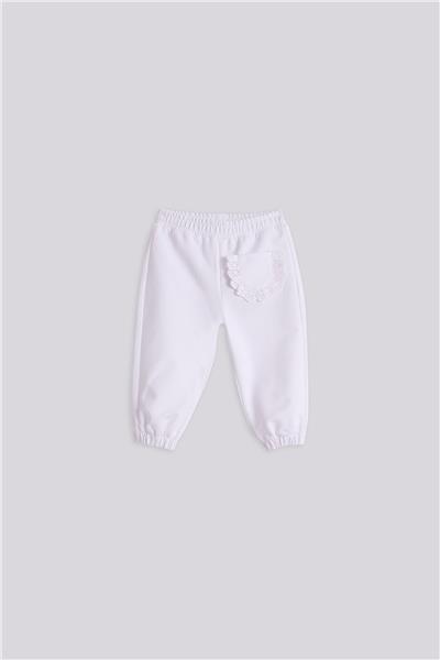 Gb Baby Basic Kız Bebek Beyaz Eşofman TakımıGb Baby Basic Kız Bebek Beyaz Eşofman Takımı