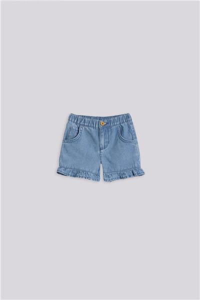 Gb Baby Basic Kız Bebek Denim ŞortGb Baby Basic Kız Bebek Denim Şort