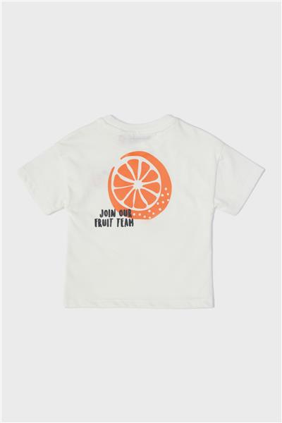 GB Baby Erkek Bebek Beyaz T-Shirt