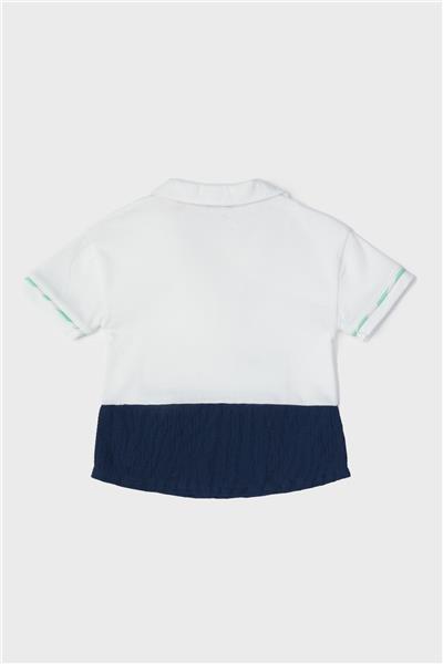 GB Baby Erkek Bebek Beyaz T-Shirt