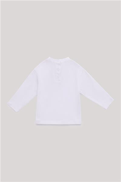 GB Baby Erkek Bebek Beyaz T-Shirt