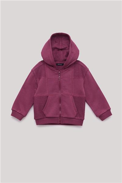 GB Baby Erkek Bebek Bordo Eşofman Üstü