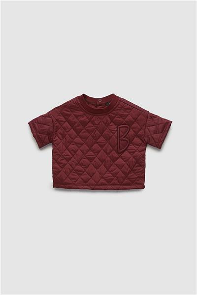 GB Baby Erkek Bebek Bordo T-Shirt