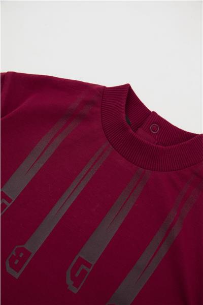 GB Baby Erkek Bebek Bordo T-Shirt