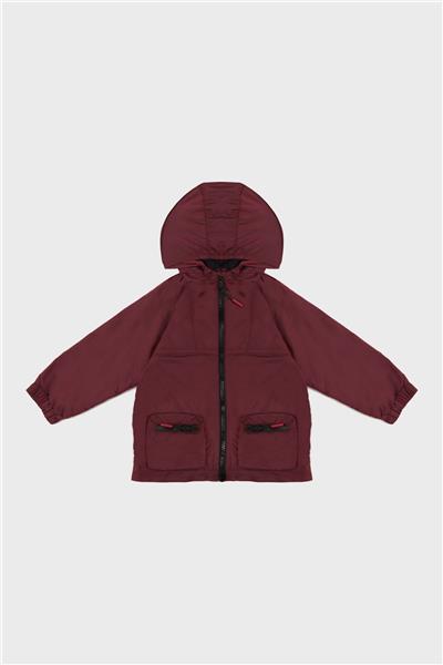 GB Baby Erkek Bebek Bordo Yağmurluk