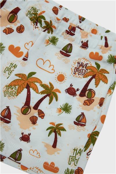 GB Baby Erkek Bebek Desenli Pijama Takım