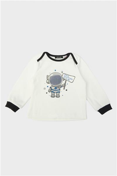 GB Baby Erkek Bebek Desenli Pijama Takımı