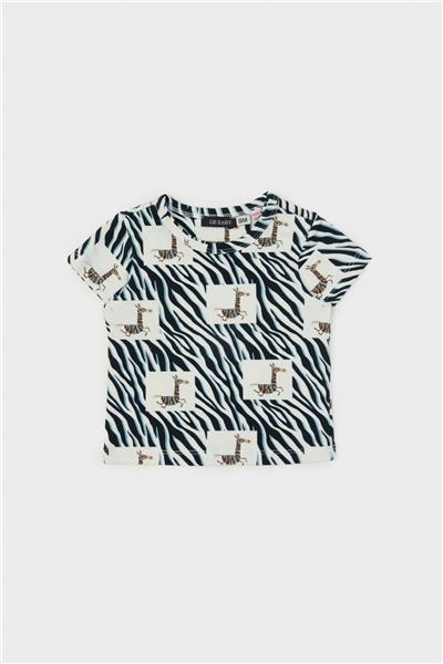 GB Baby Erkek Bebek Desenli T-Shirt