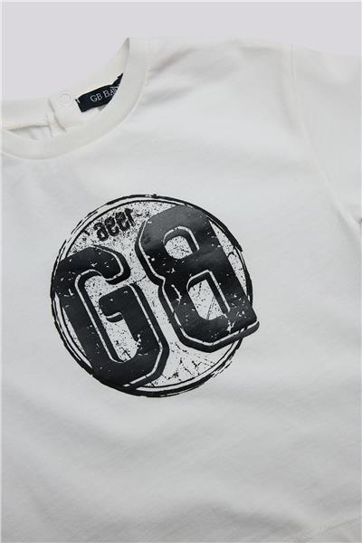 GB Baby Erkek Bebek Ekru TshirtGB Baby Erkek Bebek Ekru Tshirt