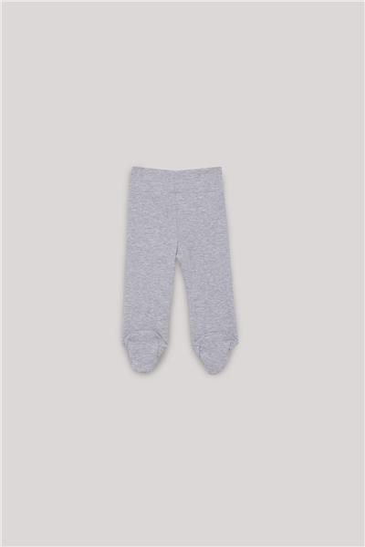 GB Baby Baby Boy Grey Pants With Bootees 