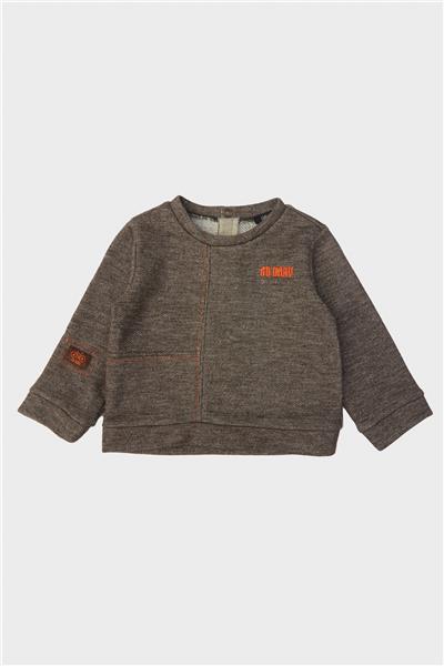 GB Baby Erkek Bebek Kahve Sweatshirt