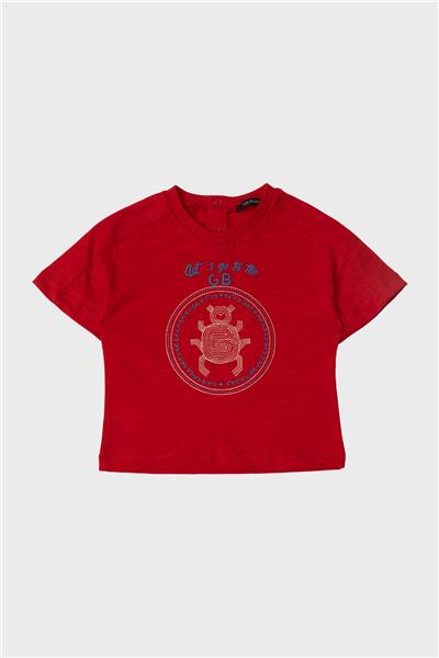 GB Baby Erkek Bebek Kırmızı T-Shirt