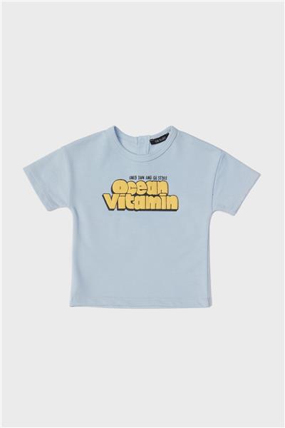 GB Baby Erkek Bebek Mavi T-Shirt