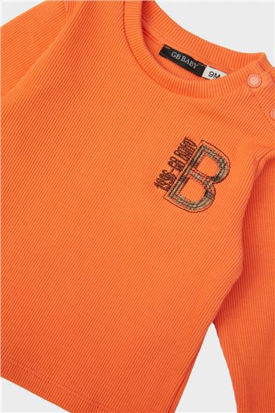 GB Baby Erkek Bebek Oranj T-Shirt