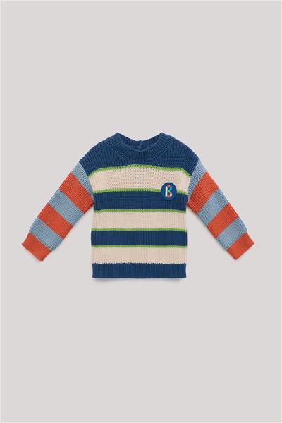GB Baby Erkek Bebek Renkli Kazak
