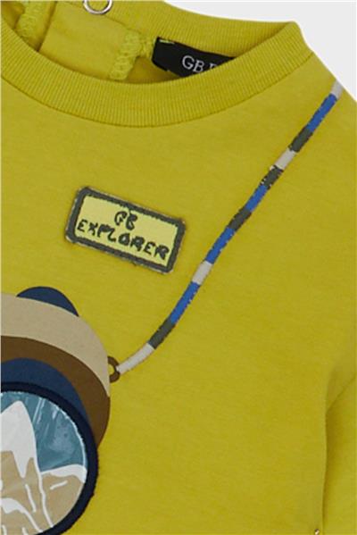 GB Baby Erkek Bebek Sarı Sweatshirt