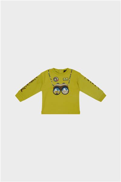GB Baby Erkek Bebek Sarı Sweatshirt