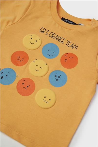 GB Baby Erkek Bebek Sarı T-Shirt