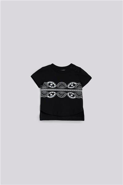 GB Baby Erkek Bebek Siyah TshirtGB Baby Erkek Bebek Siyah Tshirt