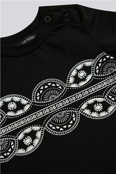GB Baby Erkek Bebek Siyah TshirtGB Baby Erkek Bebek Siyah Tshirt