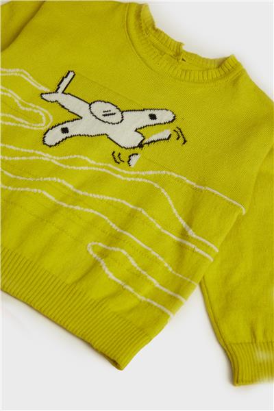 GB Baby Erkek Bebek Yeşil Kazak