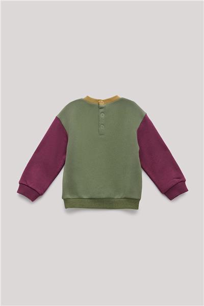 GB Baby Erkek Bebek Yeşil Sweatshirt