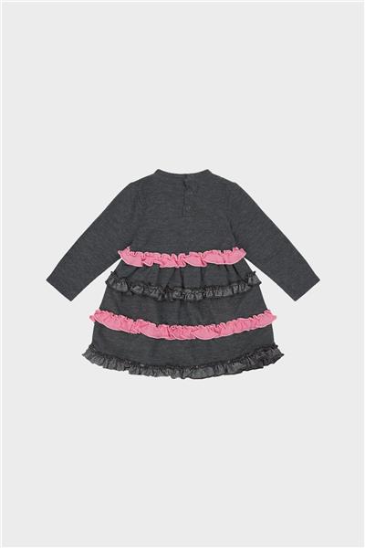 GB Baby Kız Bebek Antrasit Elbise