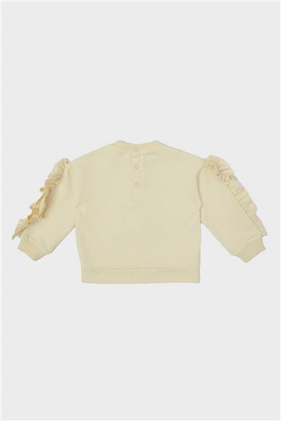GB Baby Kız Bebek Bej Sweatshirt