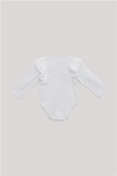 GB Baby Kız Bebek Beyaz Body