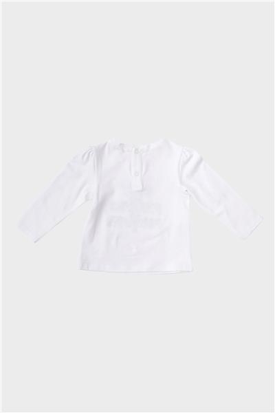 GB Baby Kız Bebek Beyaz T-Shirt