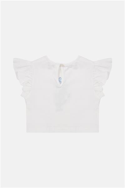 GB Baby Kız Bebek Beyaz Tshirt