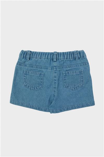 GB Baby Kız Bebek Denim Şort Etek
