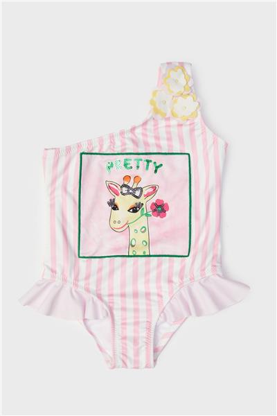 GB Baby Kız Bebek Desenli Mayo