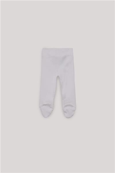 GB Baby Baby Girl Ecru Pants With Bootees 