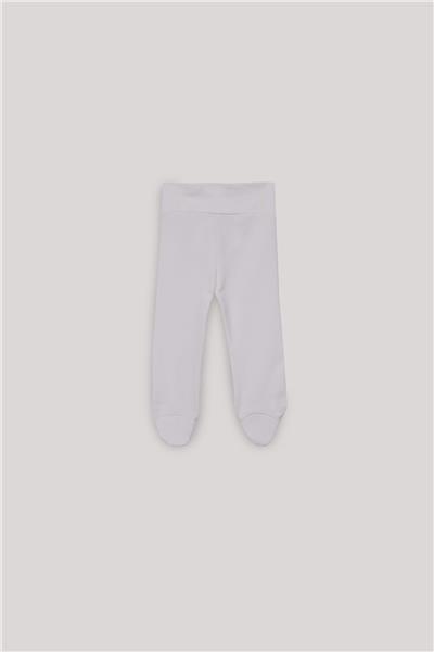 GB Baby Baby Girl Ecru Pants With Bootees 
