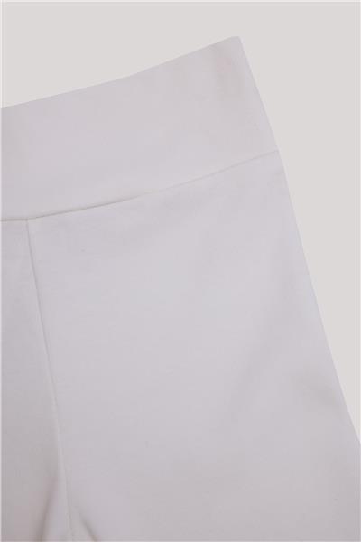 GB Baby Baby Girl Ecru Pants With Bootees 