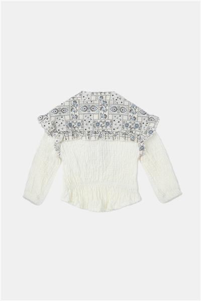GB Baby Kız Bebek Ekru Sweatshirt