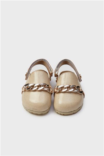 GB Baby Kız Bebek Gold Sandalet