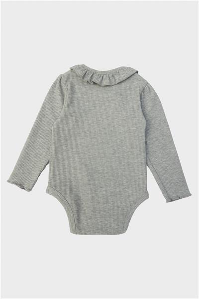 GB Baby Kız Bebek Gri Body