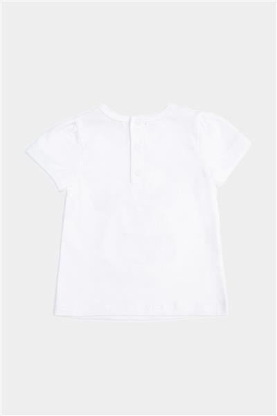 GB Baby Kız Bebek Kırık Beyaz Tshirt
