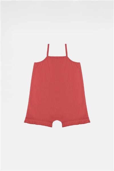 GB Baby Kız Bebek Kırmızı Tulum