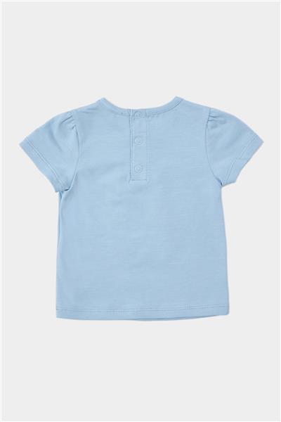 GB Baby Kız Bebek Mavi Tshirt