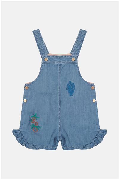 GB Baby Kız Bebek Mavi Tulum