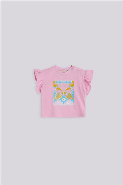 GB Baby Kız Bebek Pembe TshirtGB Baby Kız Bebek Pembe Tshirt